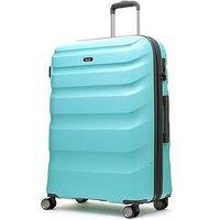 Rock Luggage Bali 8 Wheel Hardshell Large Suitcase - Turquoise