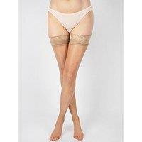 Aristoc 10 Denier Ultra Shine Hold Ups - Nude