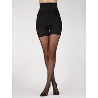 Aristoc 10 Denier Hourglass Toner Tights - Black