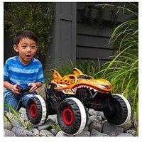 Hot Wheels Monster Trucks Remote Control Unstoppable Tiger Shark