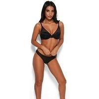Gossard Glossies Thong - Black