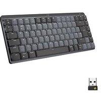 Logitech Mx Mechanical Mini Minimalist Wireless Illuminated Keyboard - Graphite - Uk - Emea