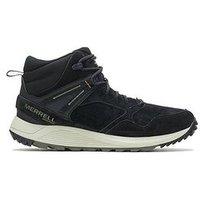 Merrell Men'S Wildwood Sneaker Waterproof Mid Boots - Black