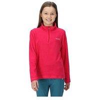 Regatta Kids Hot Shot Ii 1/4 Zip Fleece - Pink