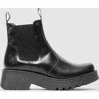 Fly London Medi Ankle Boots - Black