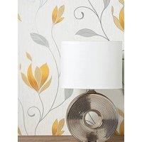 Crown Synergy Floral Sidewall Wallpaper