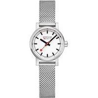 Mondaine Evo2 26 Mm Stainless Steel Ladies Watch