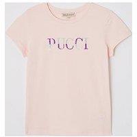 Emilio Pucci Pink Logo T-Shirt