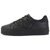 Kickers Tovni Stack Vegan Trainers - Black