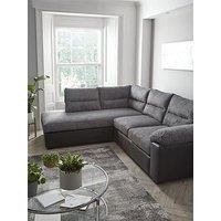 Armstrong Left Hand Corner Group Sofa - Grey - Fsc Certified