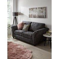 Very Home Ariel 2 Seater Fabric Sofa - Charcoal - Fsc Certified