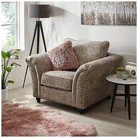 Very Home Ariel Fabric Armchair - Silver - Fsc Certified