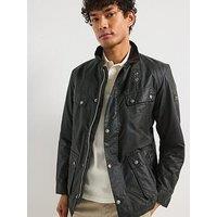 Barbour International International Duke Wax Jacket - Green