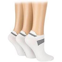 Glenmuir 3 Pack Sport Socks - White