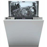 Hoover Hdih 2T1047 45Cm Wide Slimline Integrated Dishwasher - Black Touch Interface