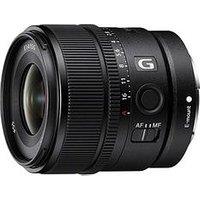 Sony E 15 Mm F1.4 G, Aps-C Wide Angle Prime Lens (Sel15F14G.Syx)