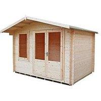 Shire 11 X 10Ft Berryfield 19Mm Log Cabin