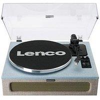 Lenco Ls-440Bubg Turntable With 4 Built-In Speakers