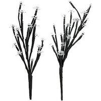 Streetwize Solar Flower Tree Lights - Pack Of 2