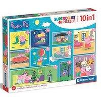 Peppa Pig Clementoni 10-In-1 Bumper Jigsaw Puzzle Pack
