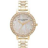Olivia Burton Treasure Demi Dial Gold Bracelet Watch