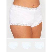 Yours Curve Plus Size 4 Pack Shorts