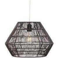 Very Home Colm Black String Easy Fit Pendant