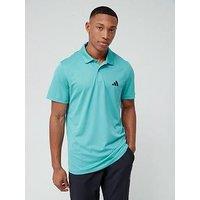 Adidas Performance Train Essentials Training Polo Shirt - Blue