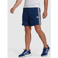 Adidas Performance Train Essentials Piqu&Eacute; 3-Stripes Training Shorts - Navy