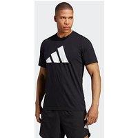 Adidas Performance Train Essentials Feelready Logo Training T-Shirt - Black/White