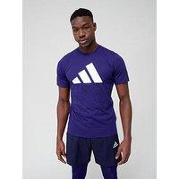 Adidas Performance Train Essentials Feelready Logo Training T-Shirt - Navy