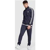 Adidas Sportswear Men'S Basic 3-Stripe Tricot Tracksuit - Navy