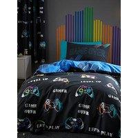 Catherine Lansfield Game Over Reversible Duvet Cover Set - Multi