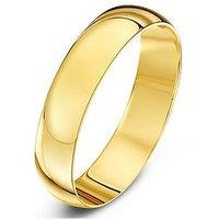 The Love Collection 9Ct Yellow Gold Personalised Band Ring 3