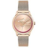 Lacoste Ladies Carnation Gold Ladycroc Watch