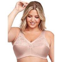 Glamorise Magiclift Non Wire Original Support Bra - Skin Cream