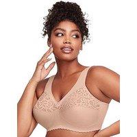 Glamorise Magiclift No Wire Cotton Support Bra