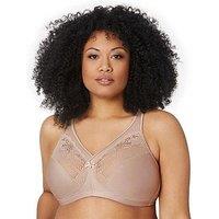 Glamorise Magiclift Non Wire Minimizer Bra - Skin Cream