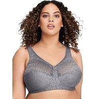 Glamorise Magiclift Non Wire Moisture Control Bra - Pink Heather