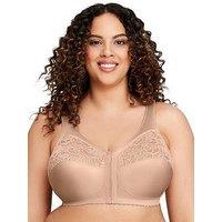 Glamorise Magiclift Front Close Support Bra - Blush