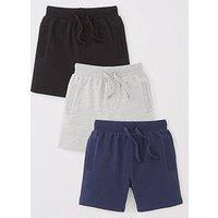 Everyday Boys Cotton Rich Essential Shorts (3 Pack) - Multi