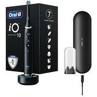 Oral-B Io10 Cosmic Black Electric Toothbrush + Charging Travel Case