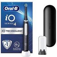 Oral-B Io4 Black Electric Toothbrush (With Free Travel Case)