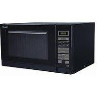 Sharp R372Km 25-Litre 900W Solo Microwave - Black