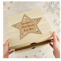 The Personalised Memento Company Star Christmas Eve Box