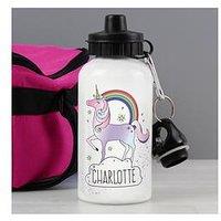The Personalised Memento Company Unicorn Water Bottle