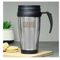 The Personalised Memento Company Personalised Stainless Steel Travel Mug
