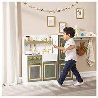 Teamson Kids Versailles Deluxe Classic Play Kitchen - Olive Green