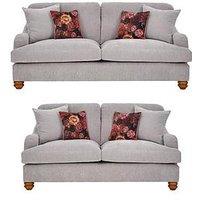 Very Home Millie 3 Seater + 2 Seater Fabric Sofa Set (Buy And Save!)