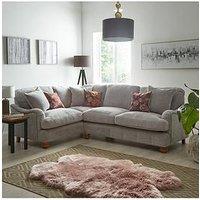 Very Home Millie Small Left Hand Fabric Chaise Sofa